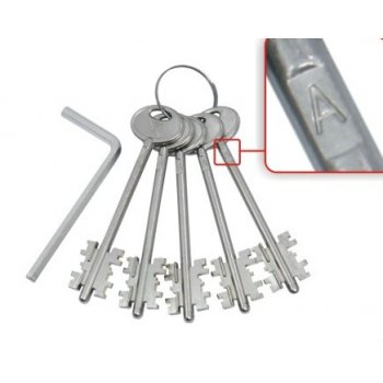 Комплект ключей ЗК.703 (серия А) 5 кл. (кл. 104 мм) / 128:4255/