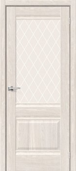 Межкомнатная дверь Прима-3, Ash White