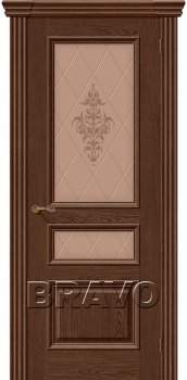 Межкомнатная дверь Вена, Т-32 (Виски)