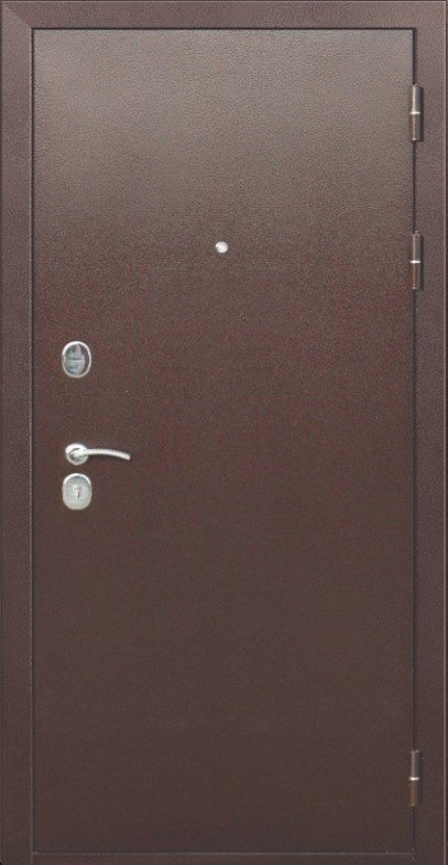 Дверь Цербер 3К Стандарт Антик медь (Сменная Панель)