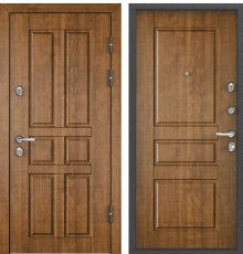 Дверь Цербер 12-2 Термо ВиноритPro+Golden Oak (Сменная панель)